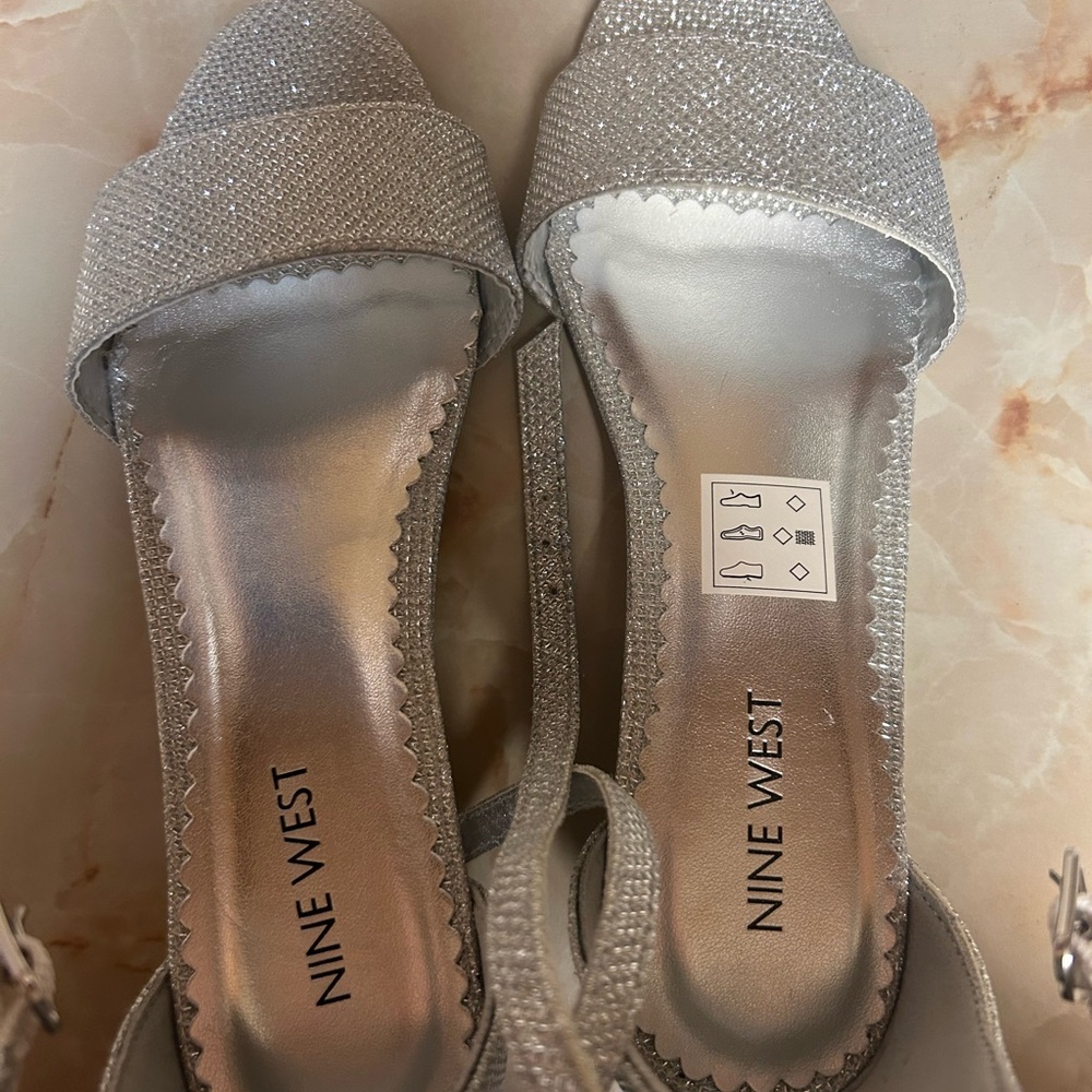 Nine West Silver Women's Shoes